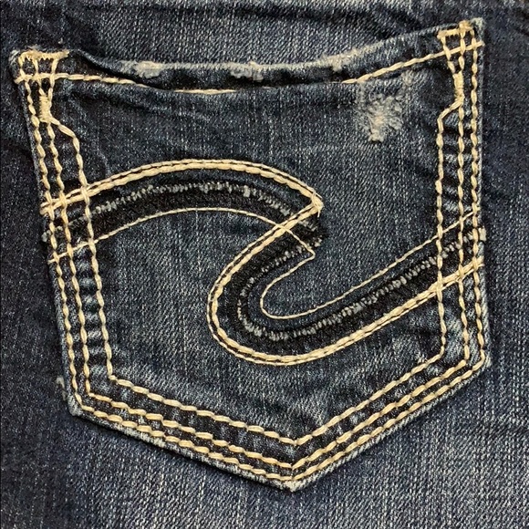 Silver Suki Jeans Womens 27x31 - Picture 6 of 8